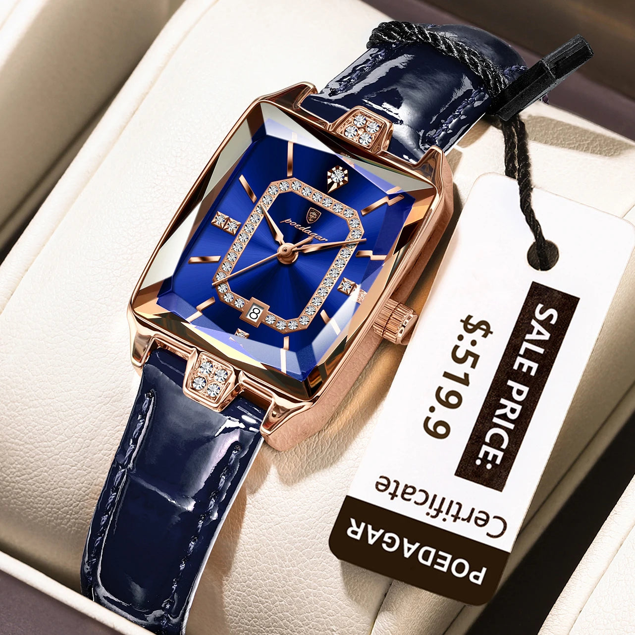 Orologio Donna Quarzo Cinturino similpelle Data