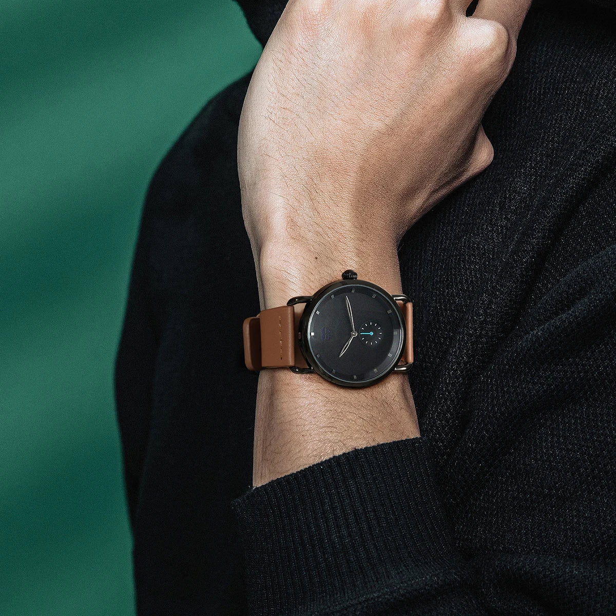 Orologio Uomo Moda al Quarzo Cinturino in Similpelle Cassa in Lega Casual Elegante