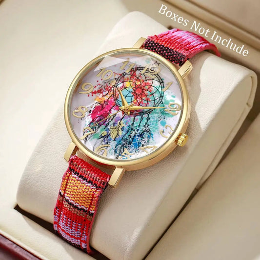 Orologio Donna Moda Casual Quarzo Cinturino Similpelle Elegante