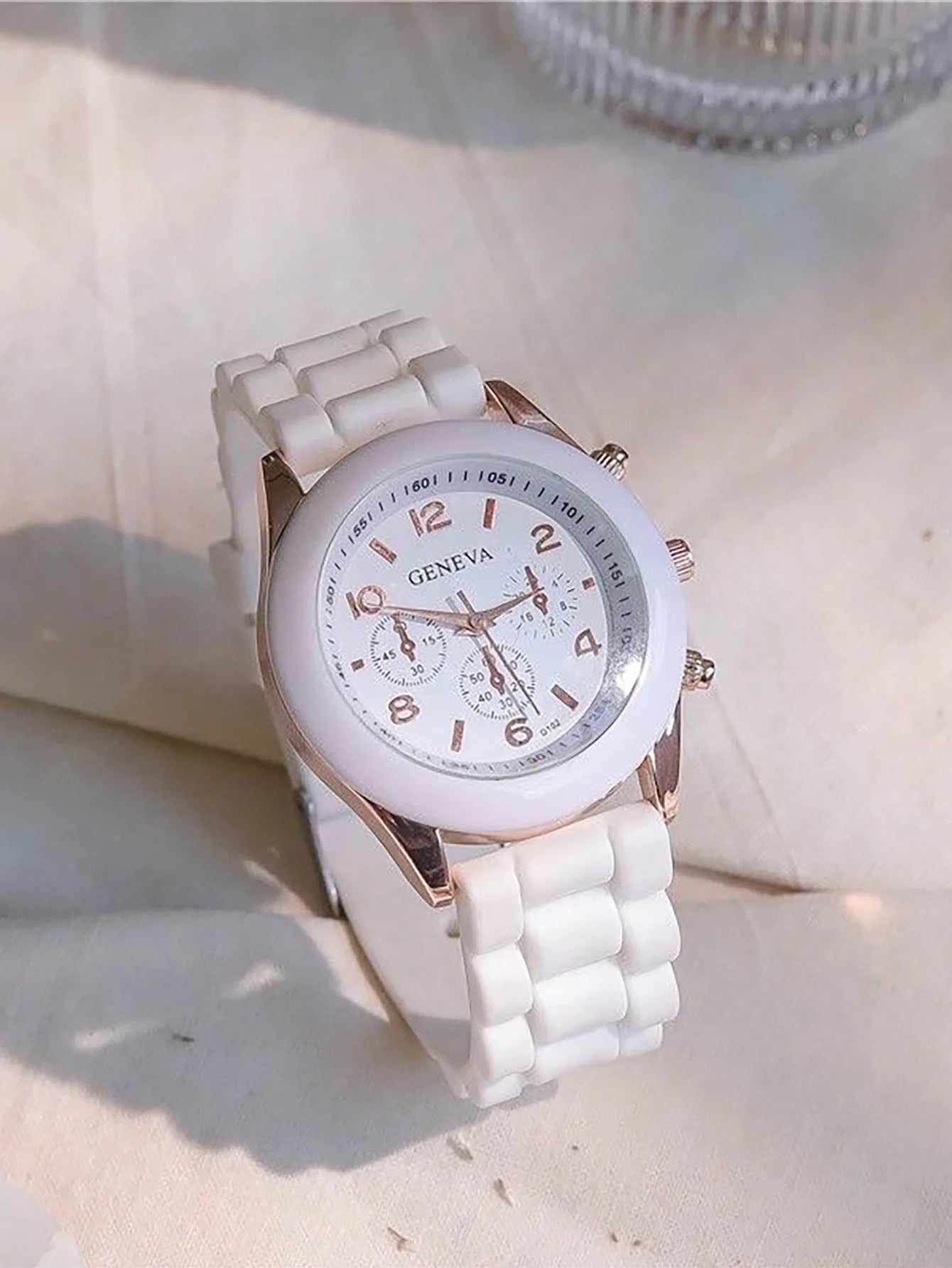 Orologio Donna Quarzo – Cinturino Silicone Moda Casual Quadrante 36 mm