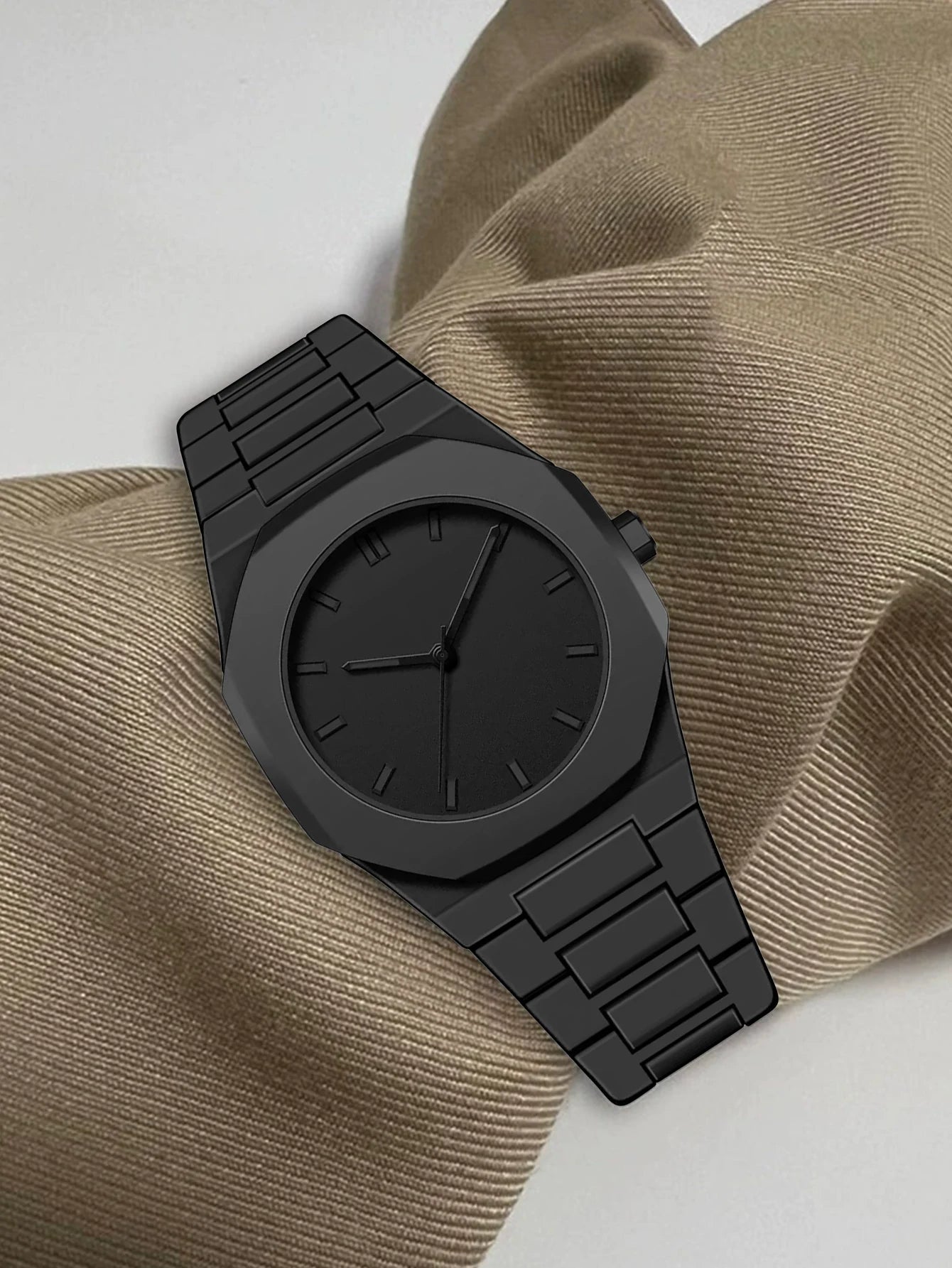 Orologio Uomo 42 mm Quarzo Sportivo Cinturino Plastica Rinforzata