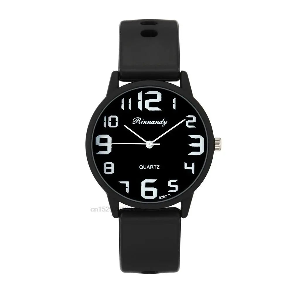 Orologio Donna Quarzo Cinturino Silicone – Quadrante 36 mm Stile Moda Casual