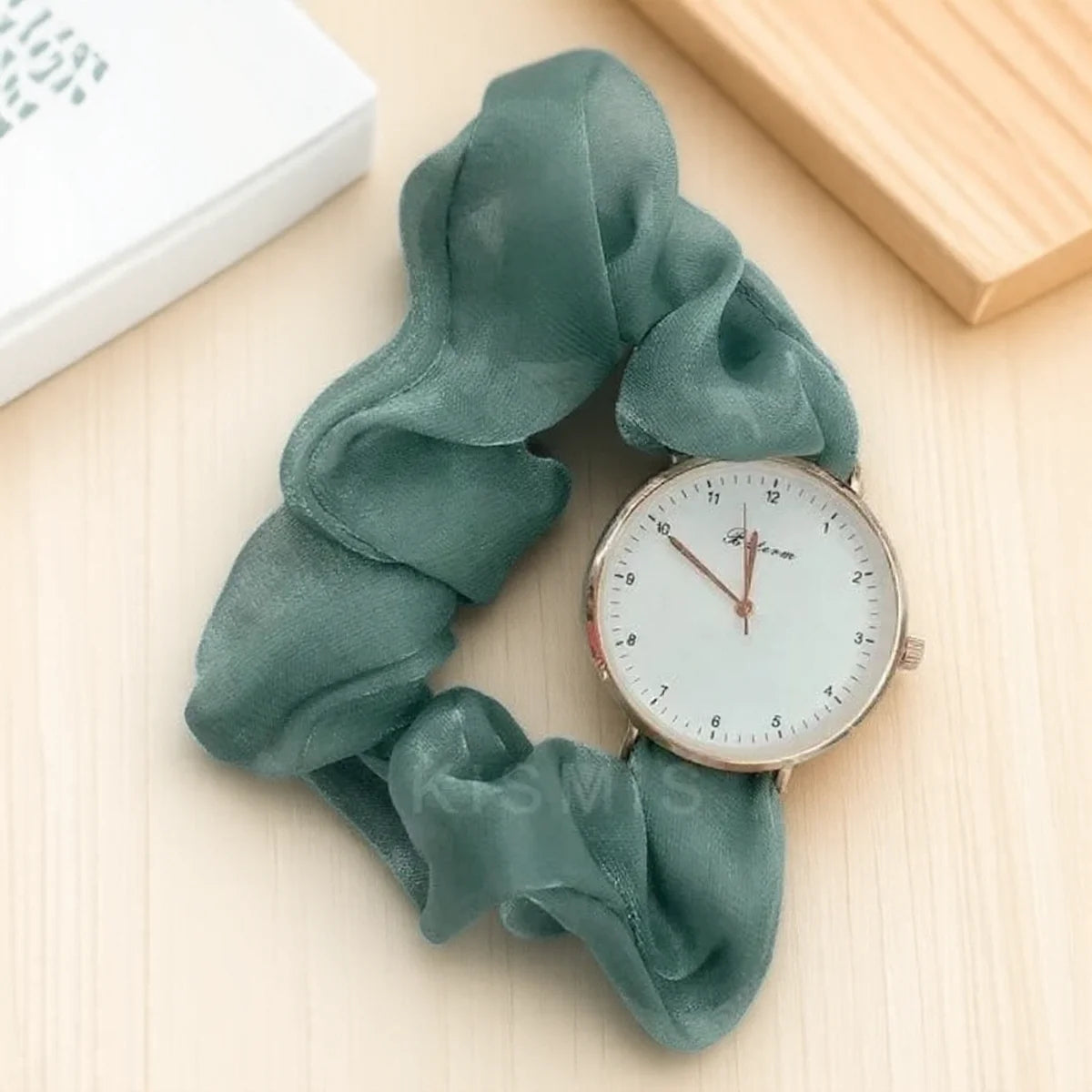 Orologio Digitale Donna Creativo al Quarzo Cinturino in Tessuto a Bracciale