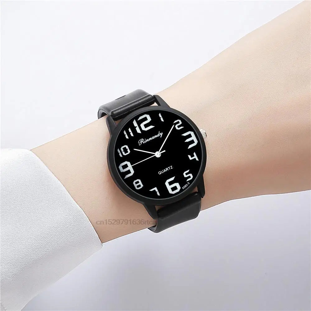 Orologio Donna Quarzo Cinturino Silicone – Quadrante 36 mm Stile Moda Casual
