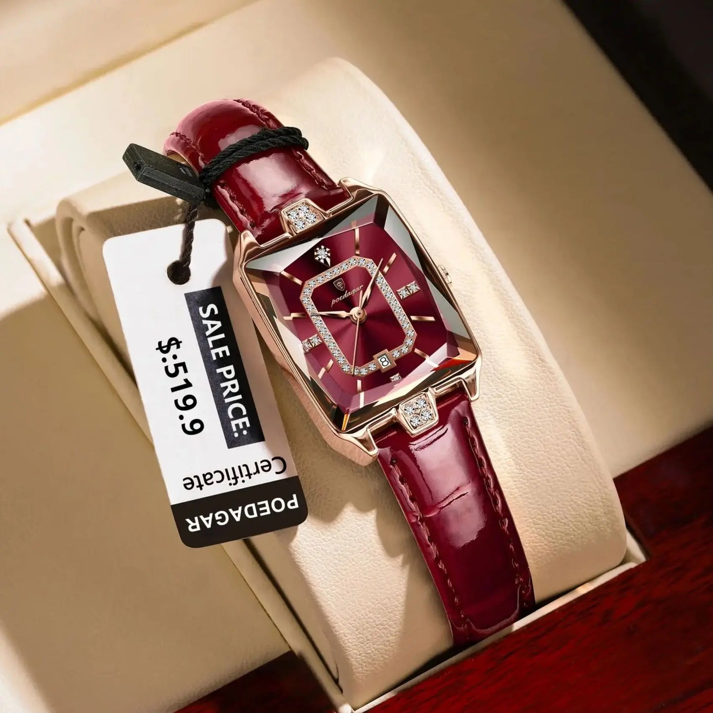 Orologio Donna Quarzo Cinturino similpelle Data