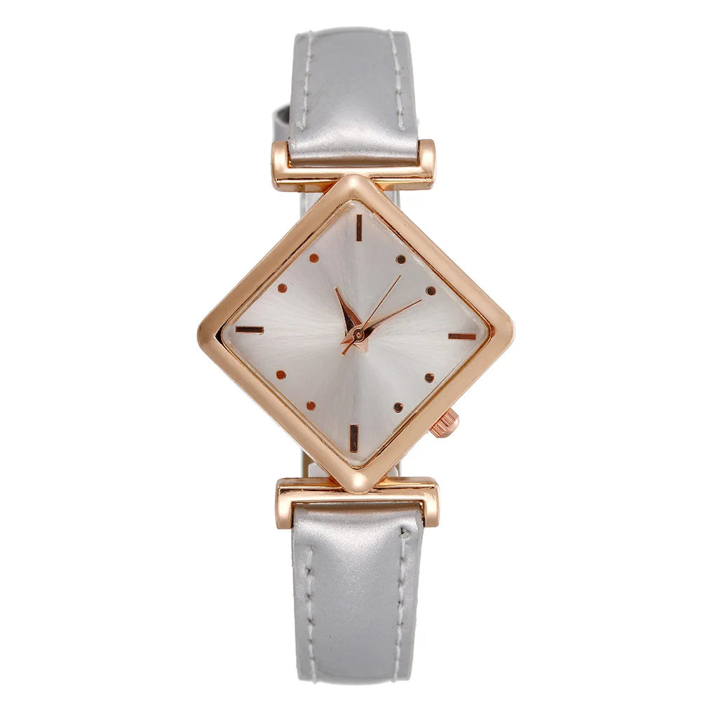 Orologio Donna Quarzo Elegante Cinturino Similpelle