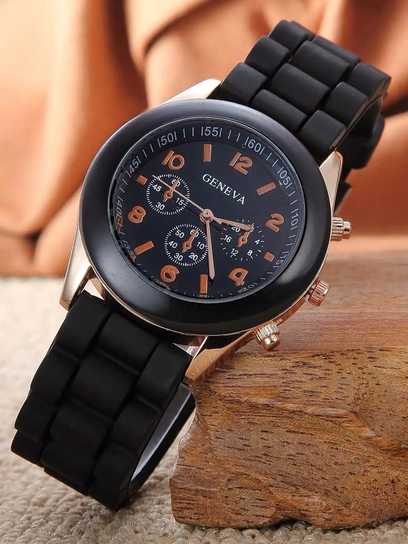 Orologio Donna Quarzo – Cinturino Silicone Moda Casual Quadrante 36 mm