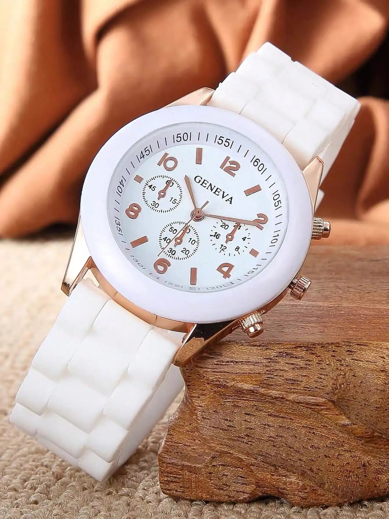 Orologio Donna Quarzo – Cinturino Silicone Moda Casual Quadrante 36 mm