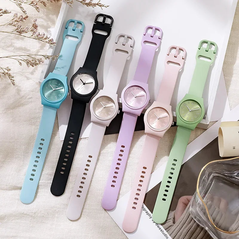 Orologio Donna Al Quarzo Cinturino In Silicone Cassa in Lega Casual Alla Moda