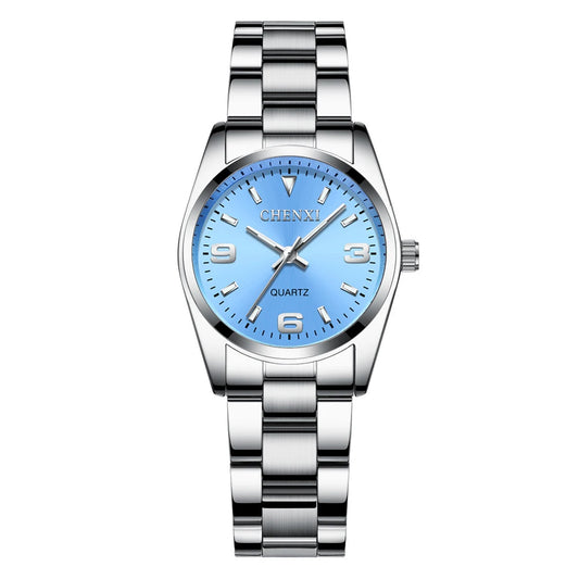 Orologio Donna Acciaio – Quarzo Elegante Resistente all’Acqua Quadrante 28 mm
