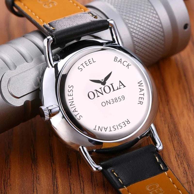 Orologio Uomo Al Quarzo Semplice Classico Elegante Con Cinturino In Similpelle