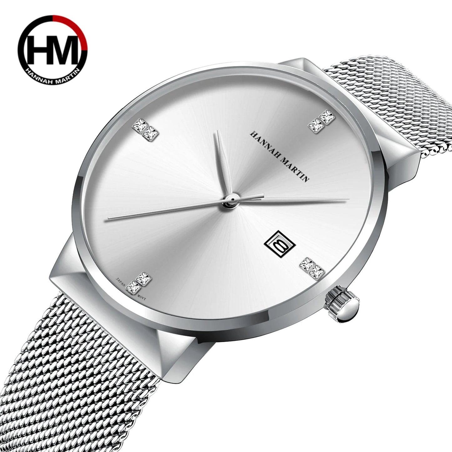 Orologio Uomo Quarzo Acciaio Inossidabile 42mm Elegante