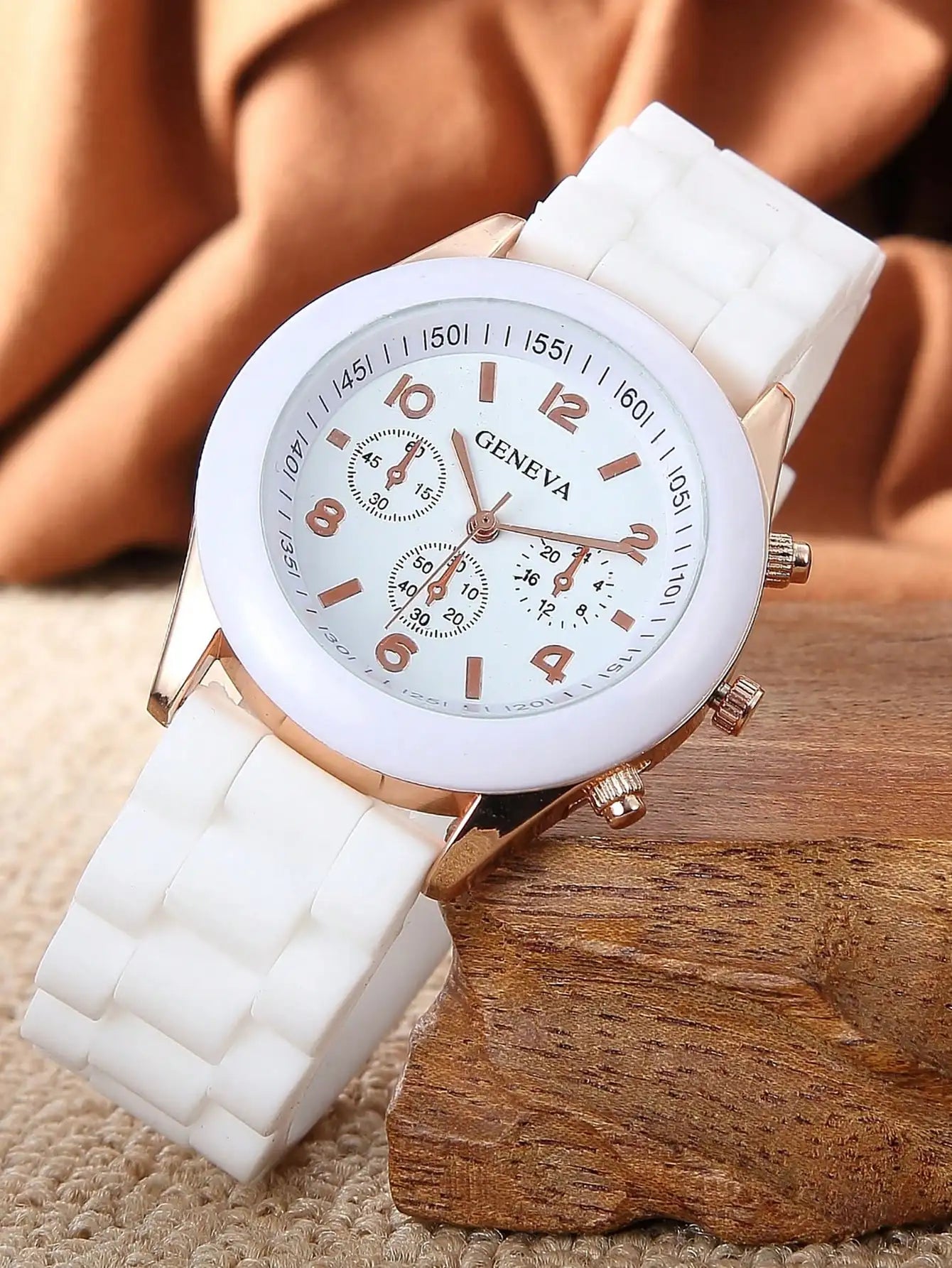 Orologio Donna Quarzo – Cinturino Silicone Moda Casual Quadrante 36 mm