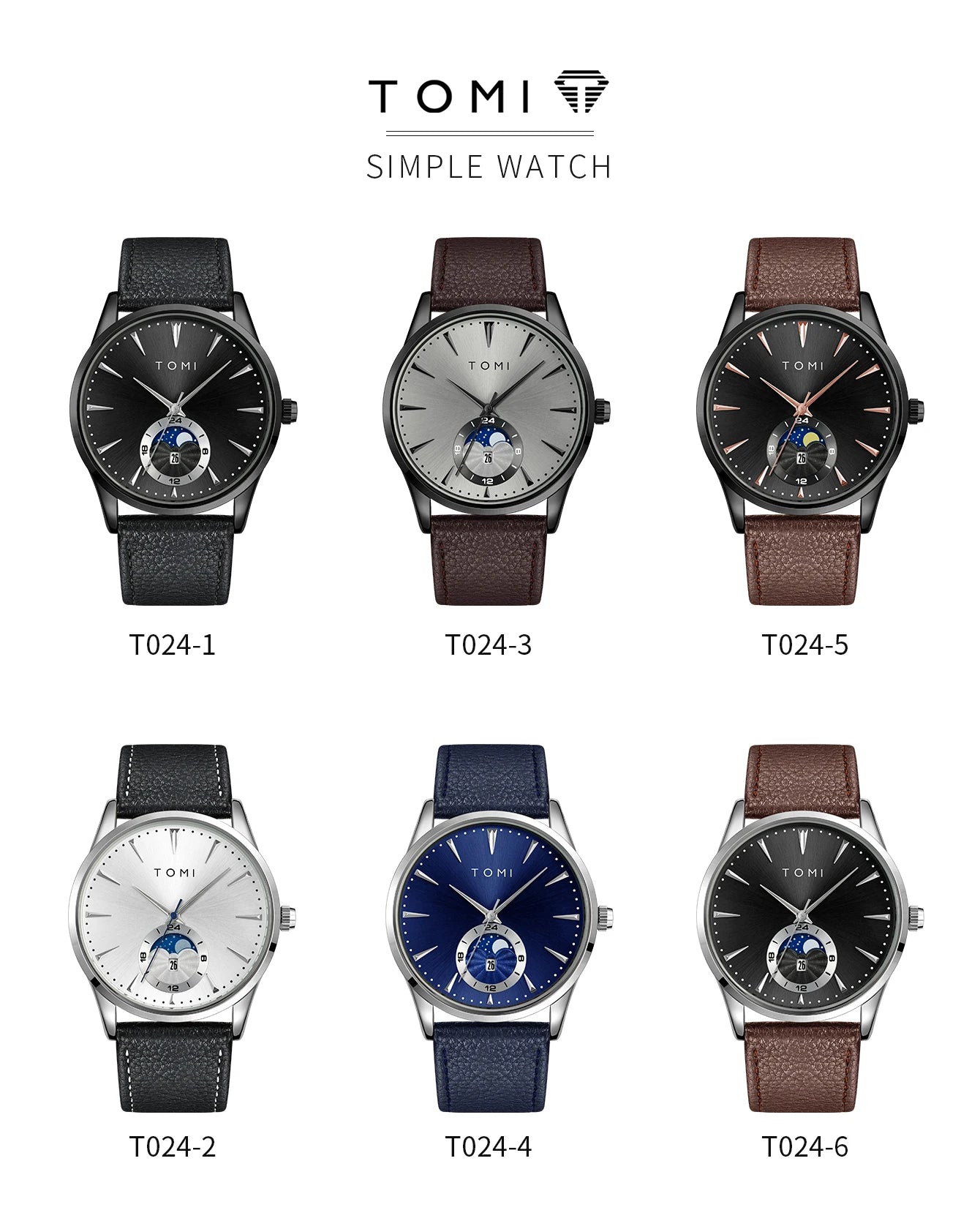 Orologio Uomo Quarzo Cinturino Similpelle – Elegante e Casual Quadrante 42mm