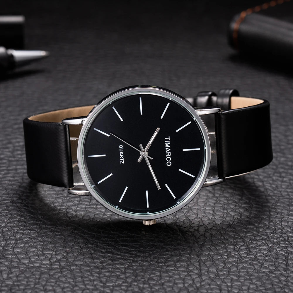 Orologio Donna Quarzo Stile Semplice Moda Cinturino Similpelle