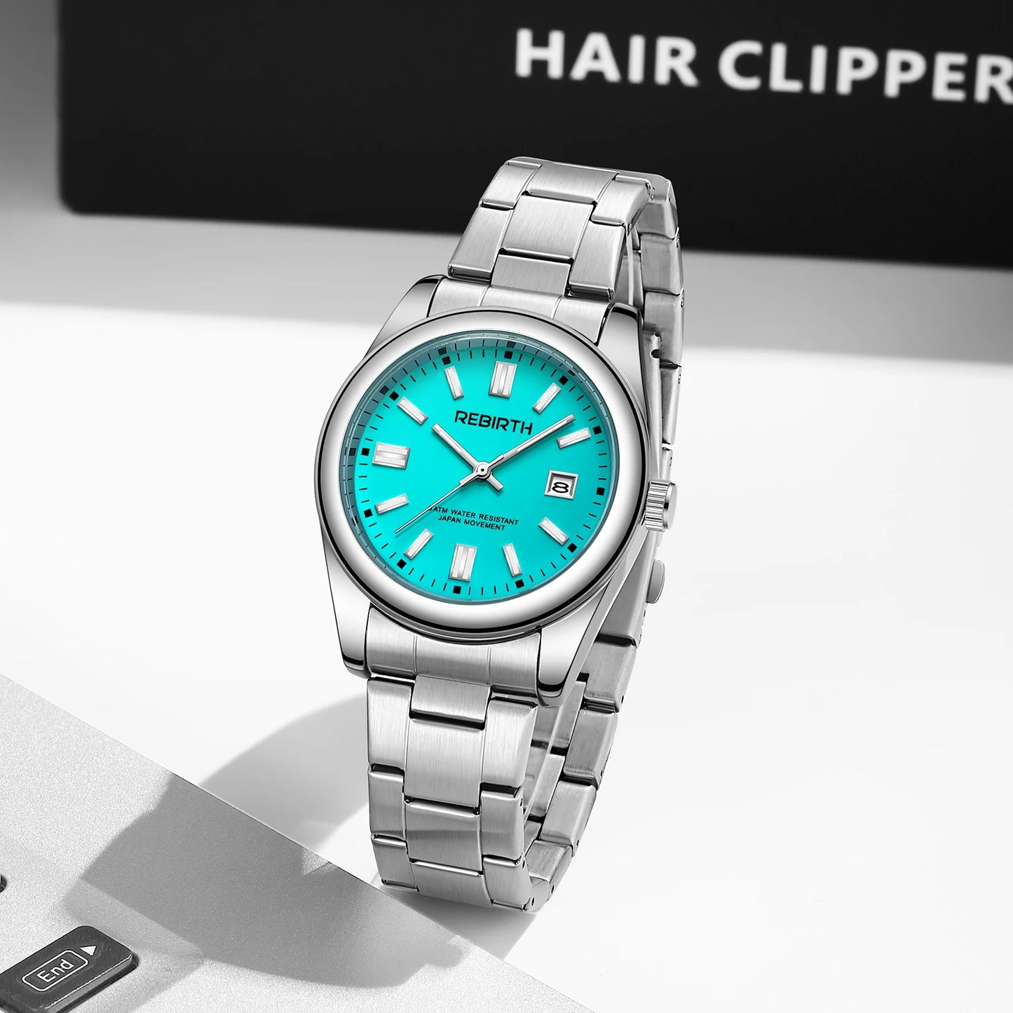 Orologio Uomo Elegante Quarzo Acciaio Data