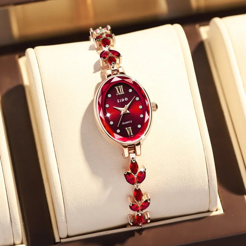 Orologio Donna Quarzo Bracciale Lega Moda Elegante