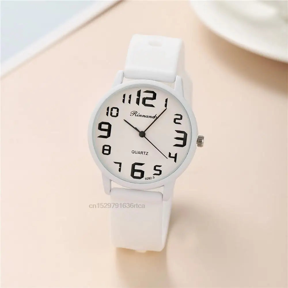 Orologio Donna Quarzo Cinturino Silicone – Quadrante 36 mm Stile Moda Casual