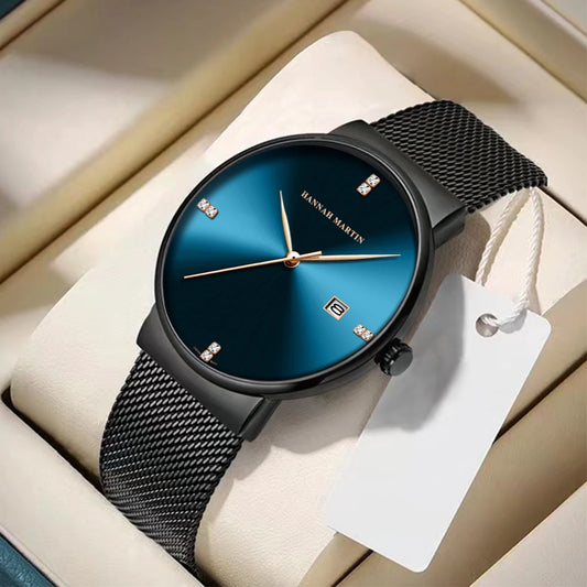 Orologio Uomo Quarzo Acciaio Inossidabile 42mm Elegante