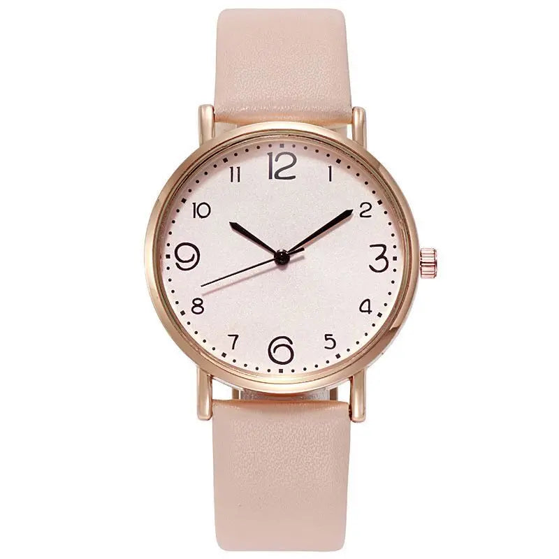 Orologio Donna Moda Casual Quarzo Cinturino Similpelle Elegante 36mm