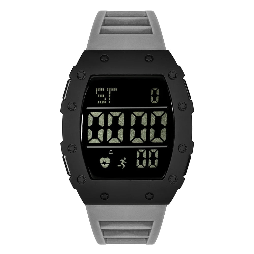 Orologio Digitale LED Uomo Sportivo Multifunzione con Contapassi Sveglia Data