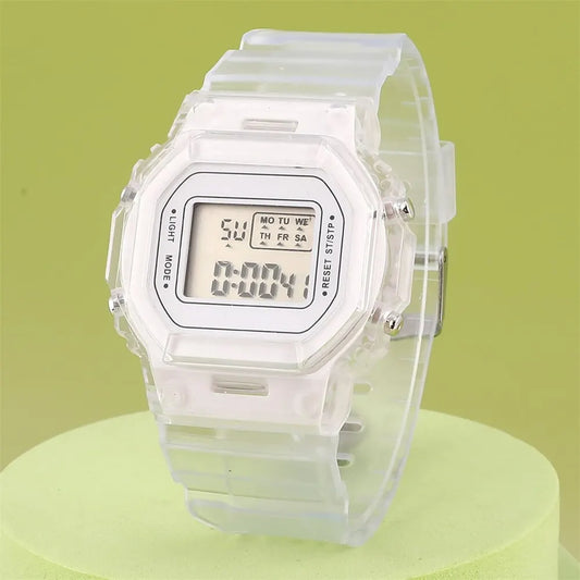Orologio da Donna Digitale LED Silicone Sportivo Elettronico