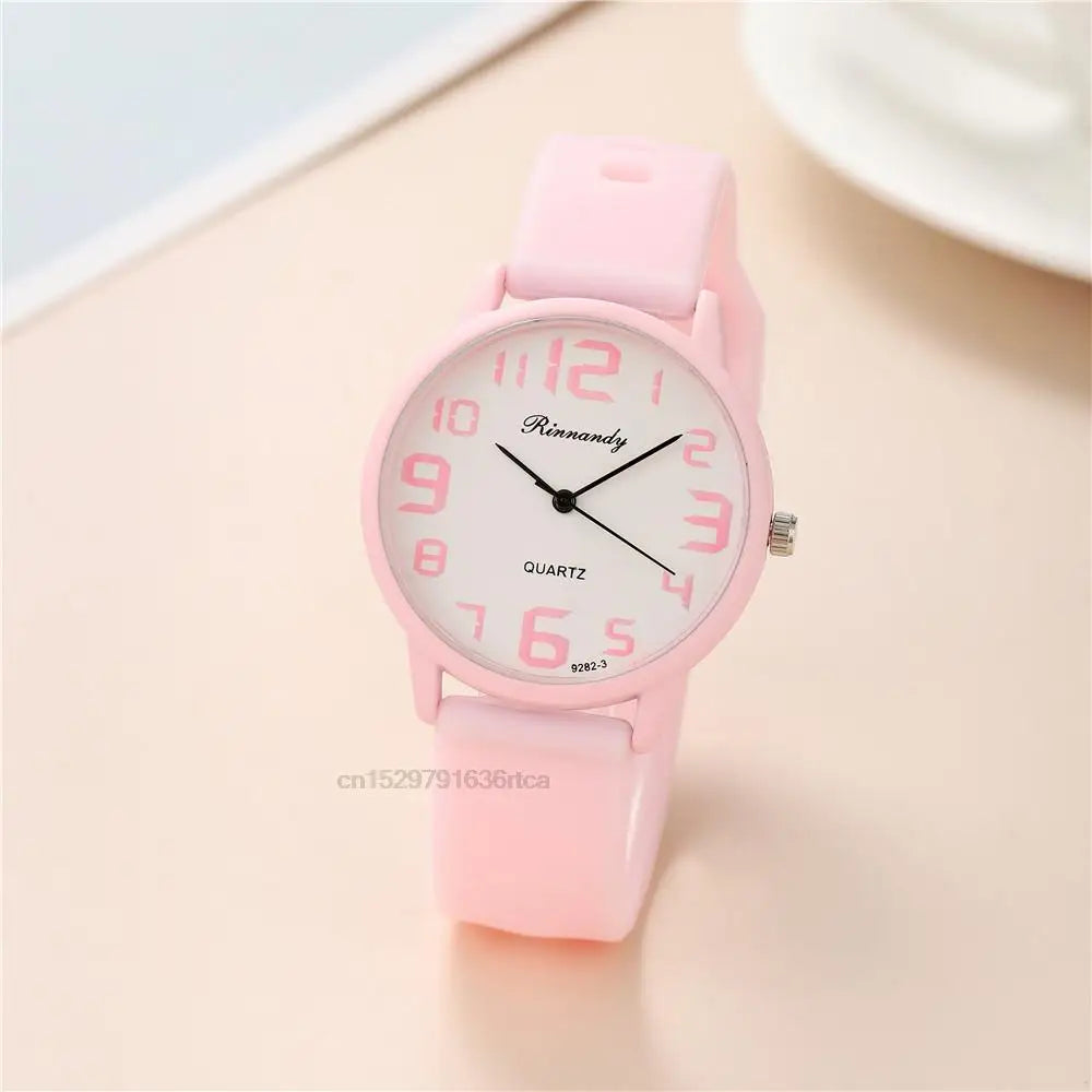 Orologio Donna Quarzo Cinturino Silicone – Quadrante 36 mm Stile Moda Casual