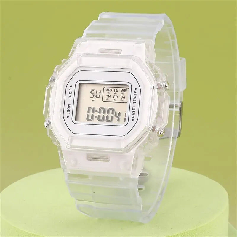 Orologio da Donna Digitale LED Silicone Sportivo Elettronico