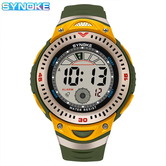 Orologio Uomo Led Sportivo Digitale 48mm Gomma