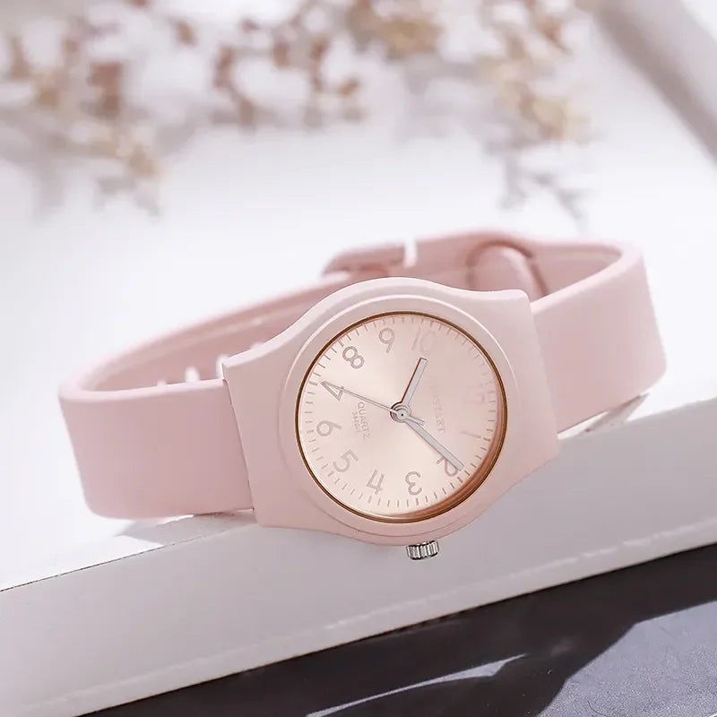 Orologio Donna Al Quarzo Cinturino In Silicone Cassa in Lega Casual Alla Moda