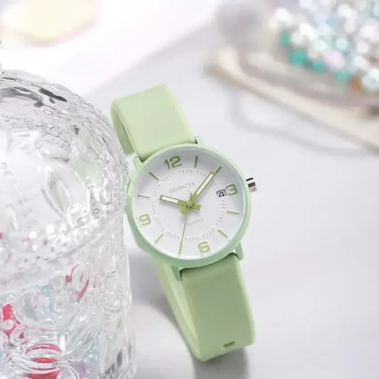 Orologio Donna Digitale Impermeabile Quarzo Cinturino Silicone Moda Casual