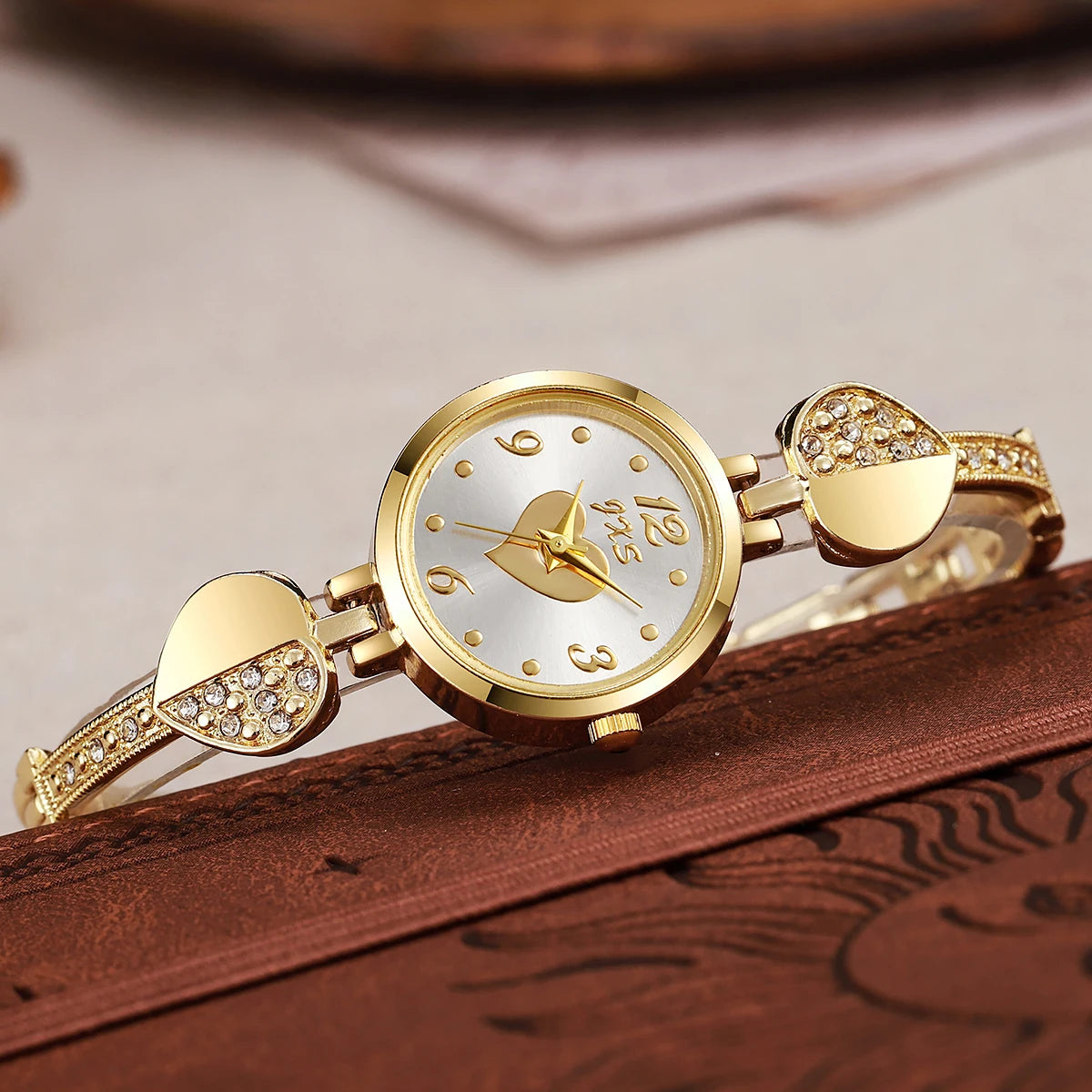 Orologio Bracciale Da Donna Al Quarzo Elegante In Lega Moda Casual Quadrante 20mm