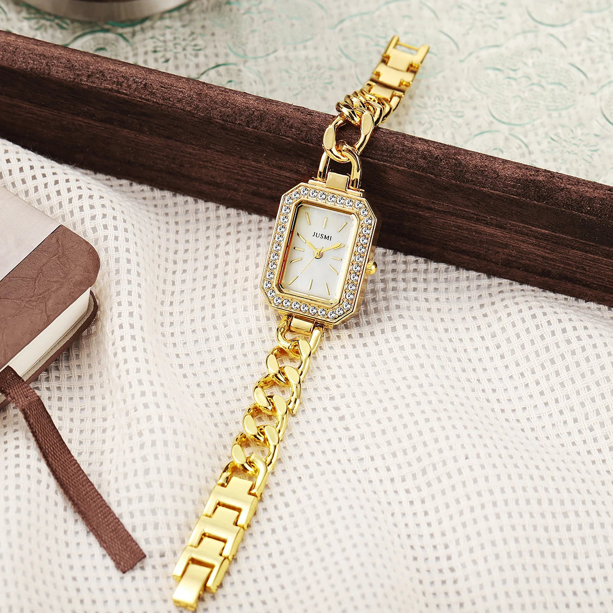 Orologio Donna Elegante Moda Casual Quarzo Cinturino e Cassa in Lega