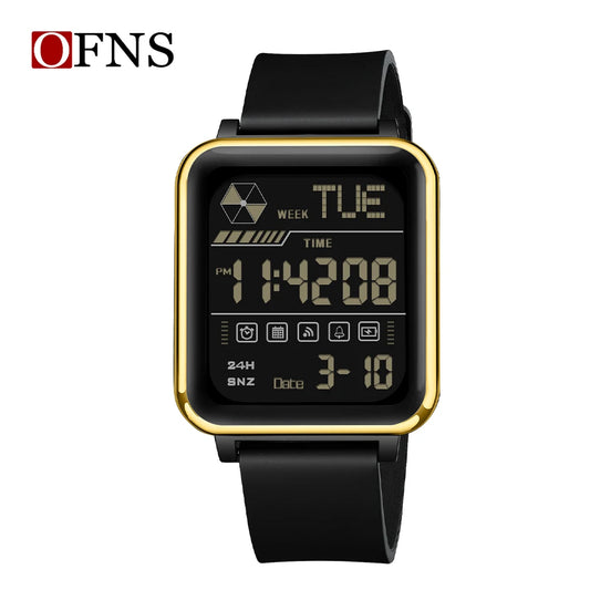 Orologio Digitale Uomo LED Sveglia Sportivo