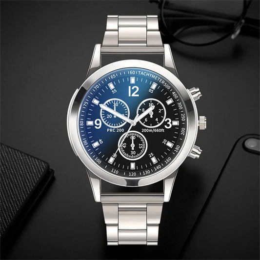 Orologio Uomo Lega Elegante Quarzo Quadrante 40 mm Stile Semplice