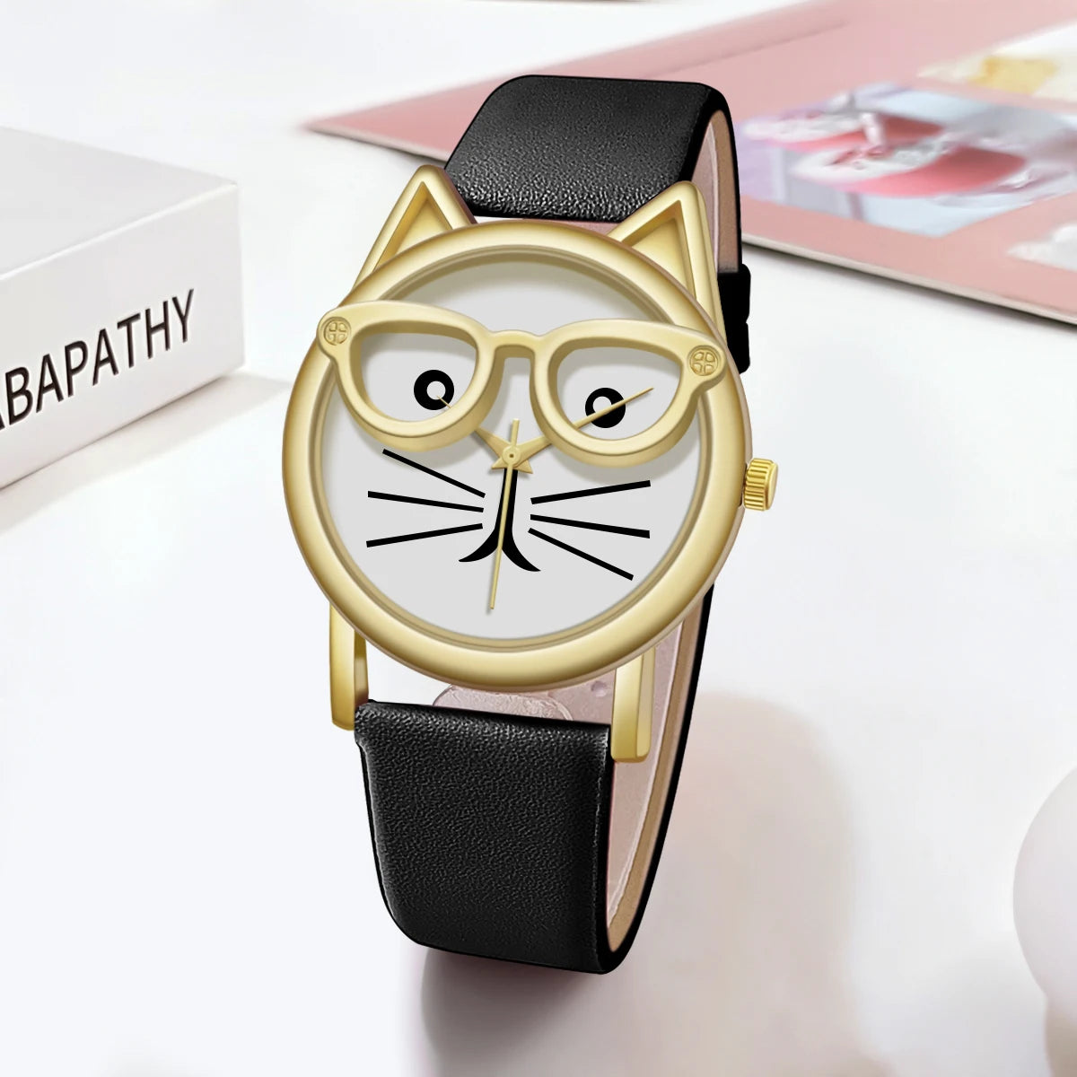 Orologio Donna 37 mm Quarzo Cinturino Similpelle Creativo