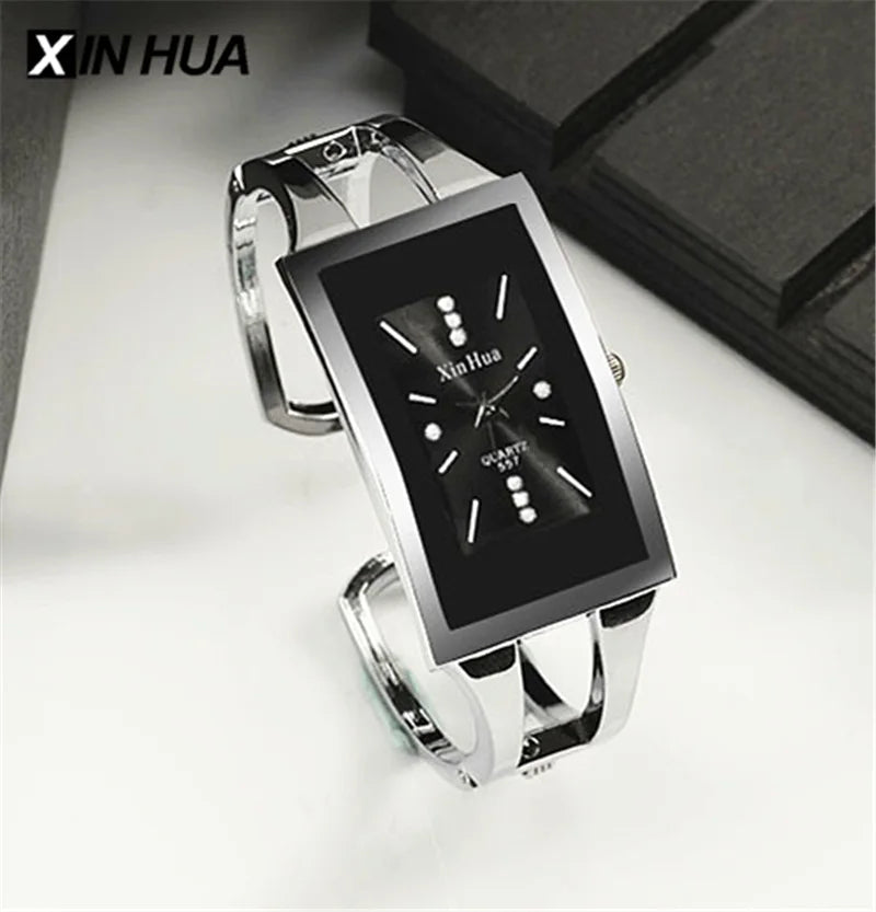 Orologio Donna Acciaio Bracciale Elegante Quarzo
