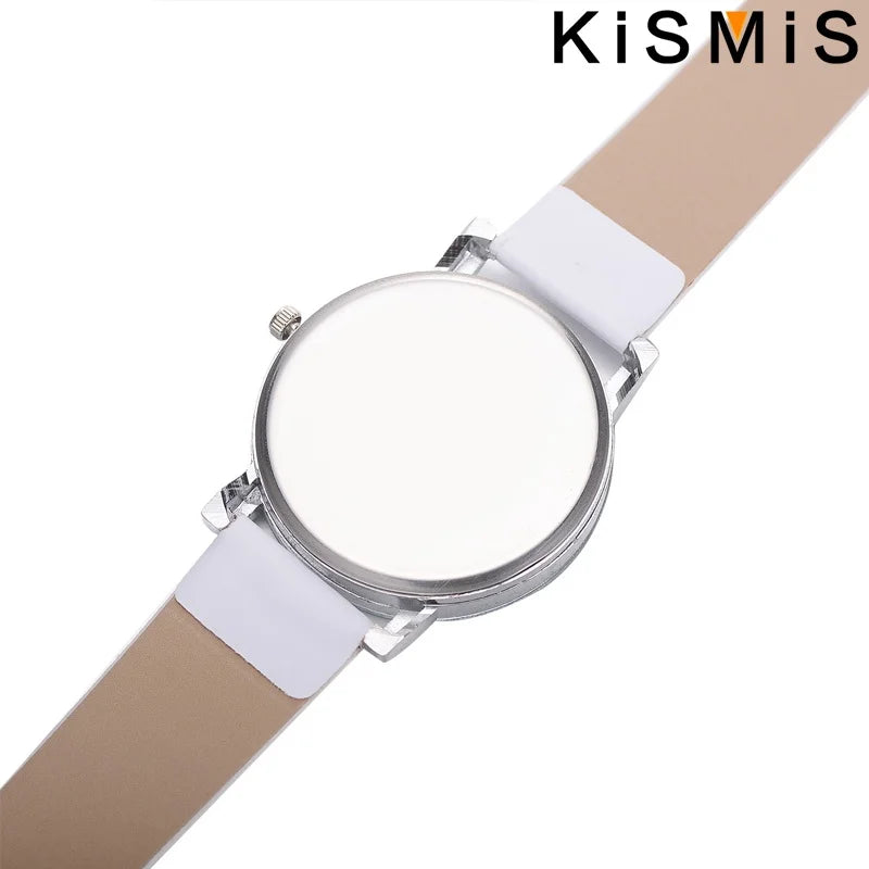 Orologio Donna Quarzo Moda Casual Cinturino Ecopelle Elegante