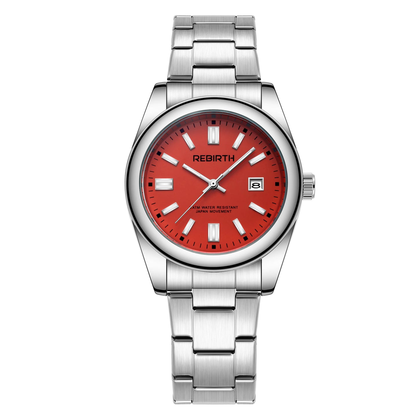 Orologio Uomo Elegante Quarzo Acciaio Data