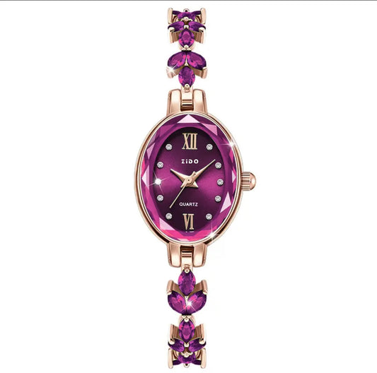 Orologio Donna Quarzo Bracciale Lega Moda Elegante