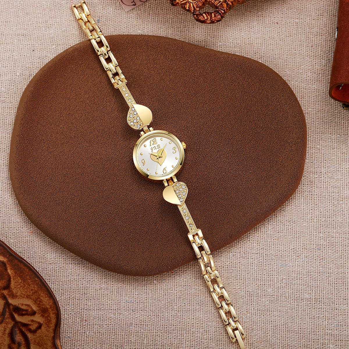 Orologio Bracciale Da Donna Al Quarzo Elegante In Lega Moda Casual Quadrante 20mm
