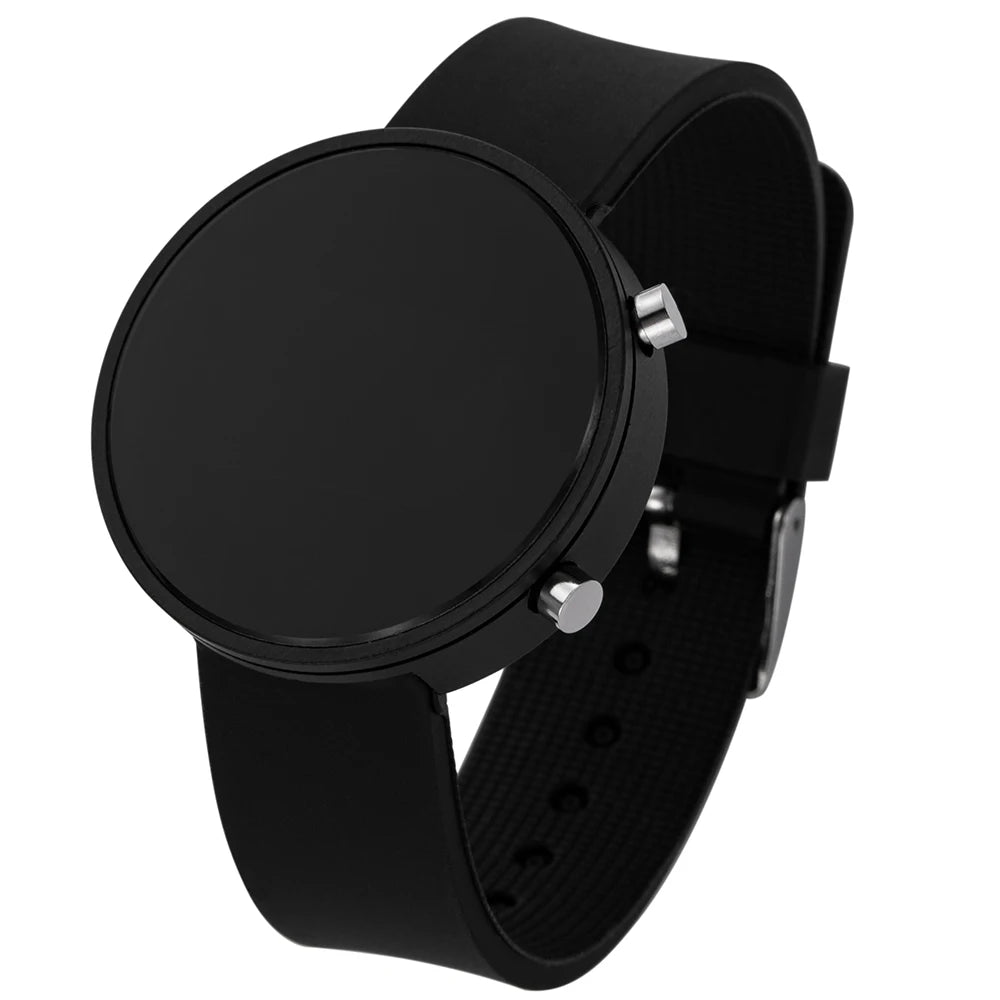 Orologio Digitale LED Uomo Donna Silicone Quadrante 40mm