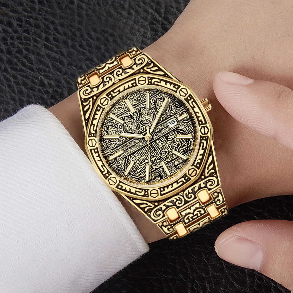 Orologio Uomo Acciaio Quarzo Design Unico