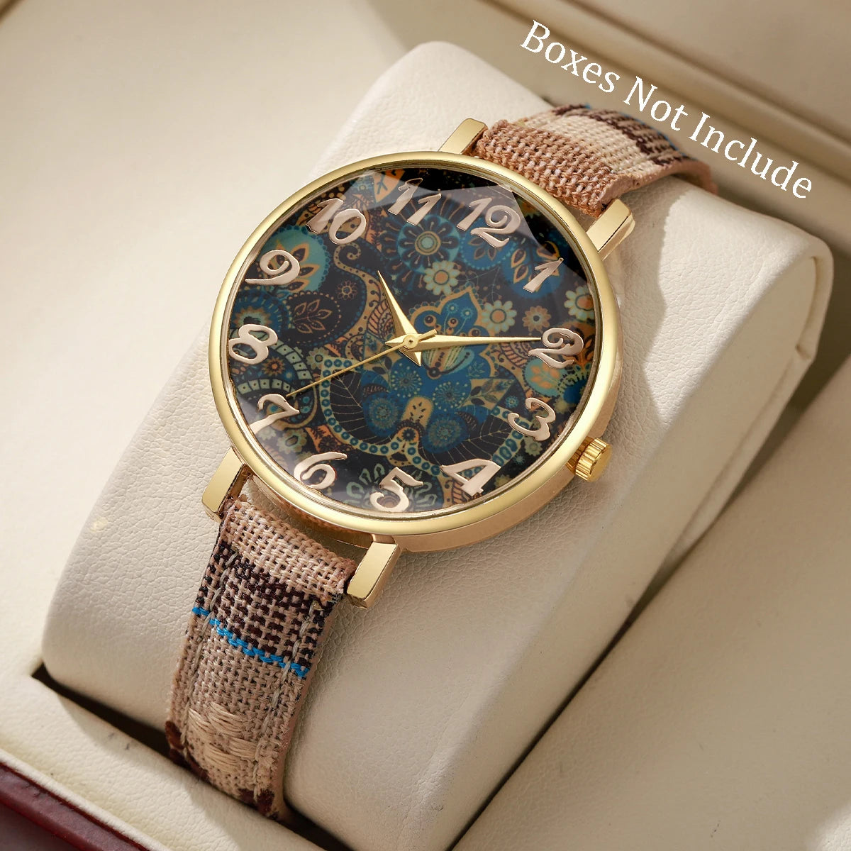 Orologio Donna Vintage Quarzo Cinturino Similpelle