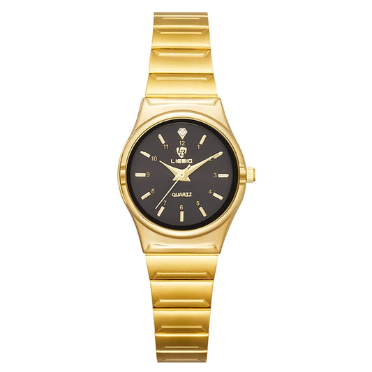 Orologio Donna Quarzo Elegante Acciaio Quadrante 25mm Moda Casual