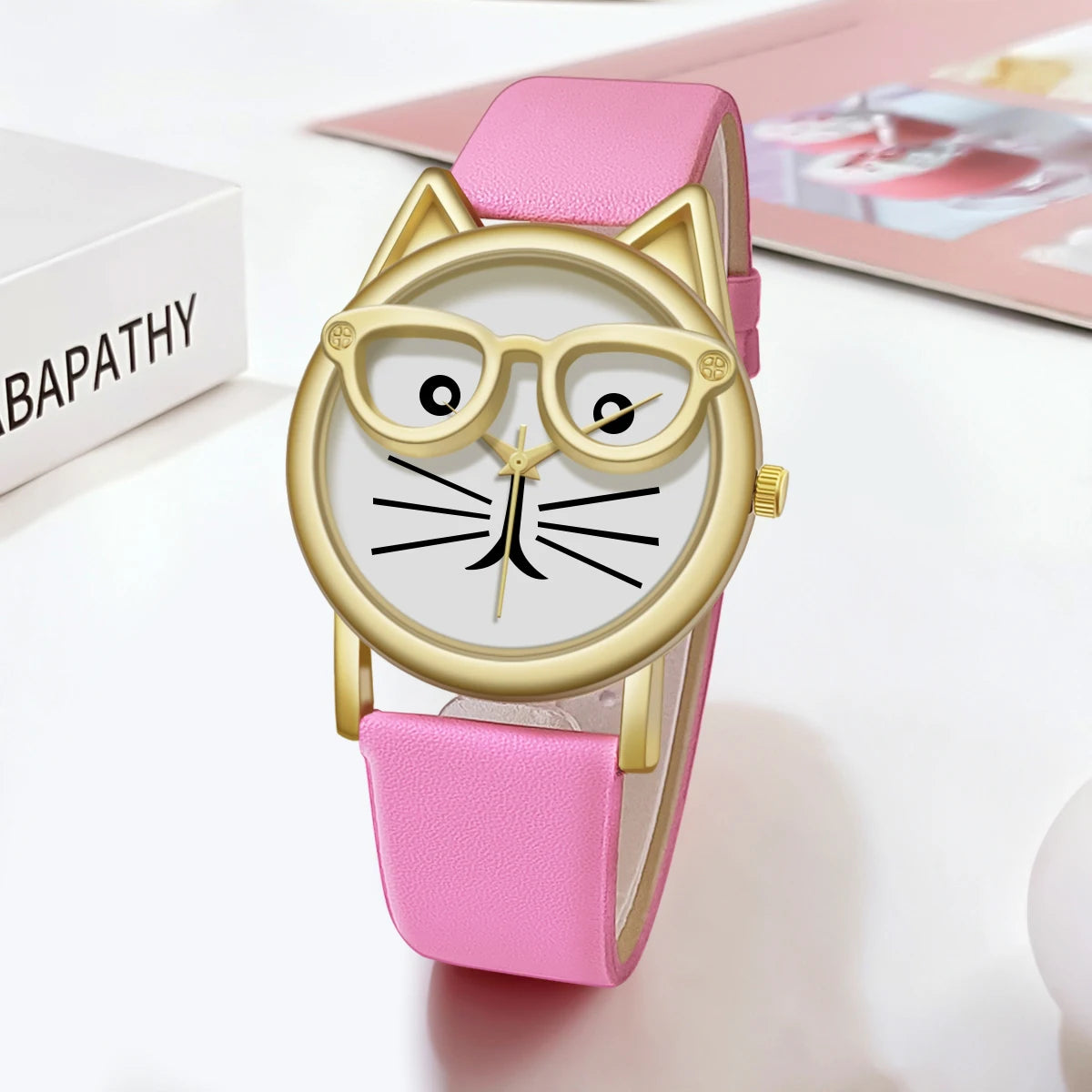 Orologio Donna 37 mm Quarzo Cinturino Similpelle Creativo