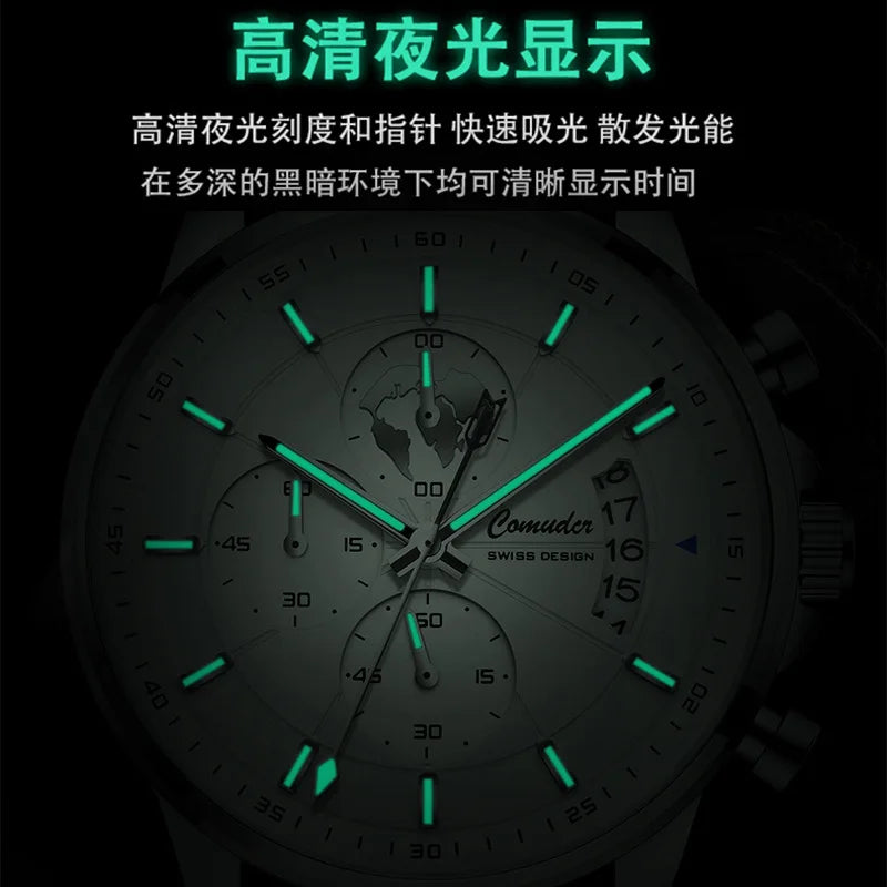 Orologio Uomo Quarzo Elegante Similpelle Classico