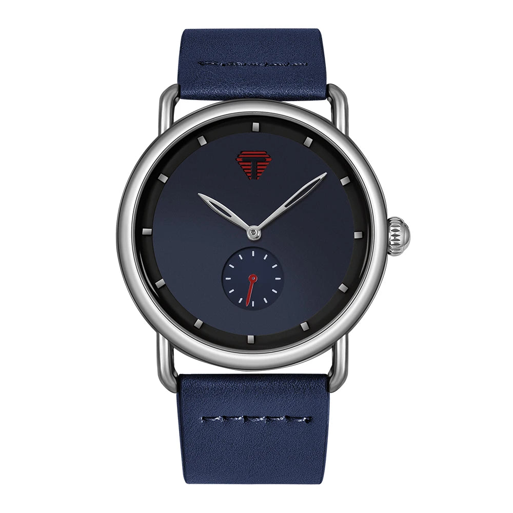 Orologio Uomo Moda al Quarzo Cinturino in Similpelle Cassa in Lega Casual Elegante