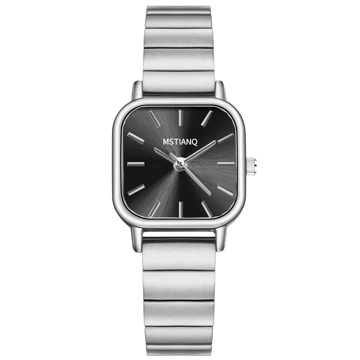 Orologio Donna Elegante Al Quarzo Cinturino e Cassa In Lega Moda Casual