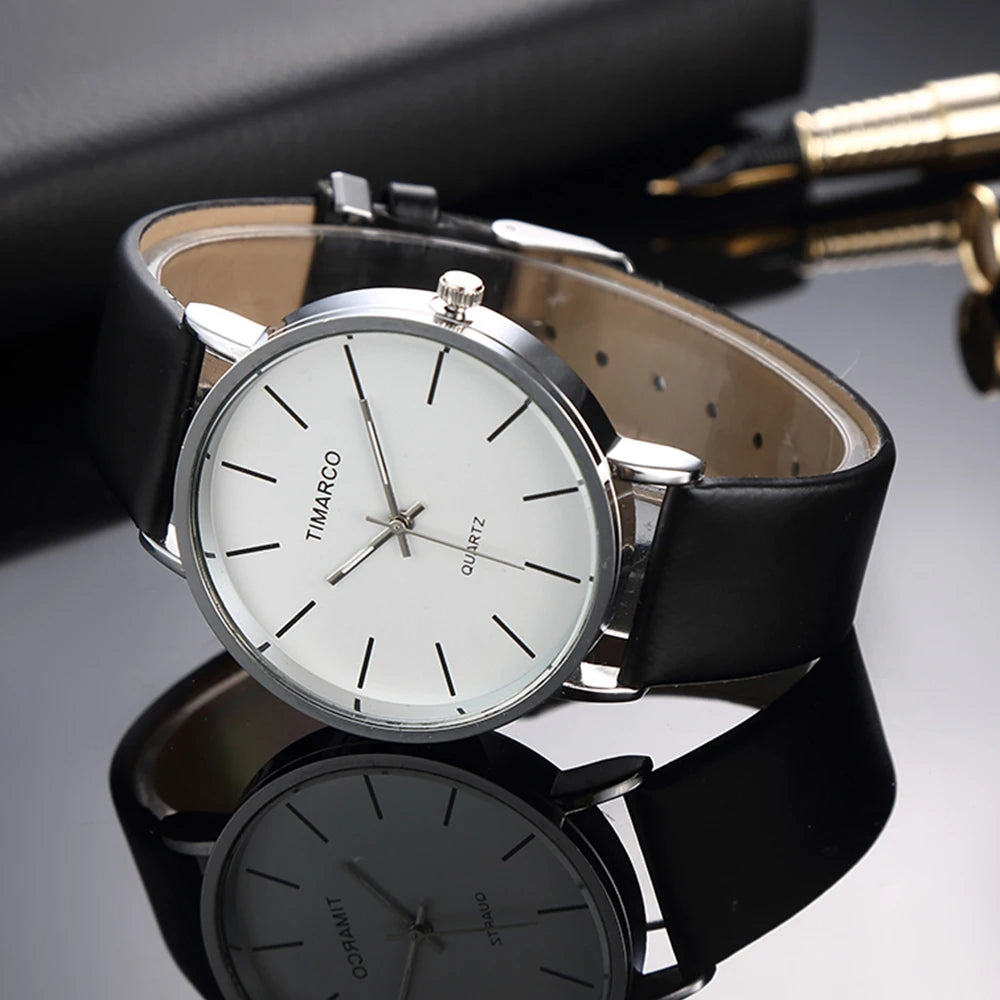 Orologio Donna Quarzo Stile Semplice Moda Cinturino Similpelle